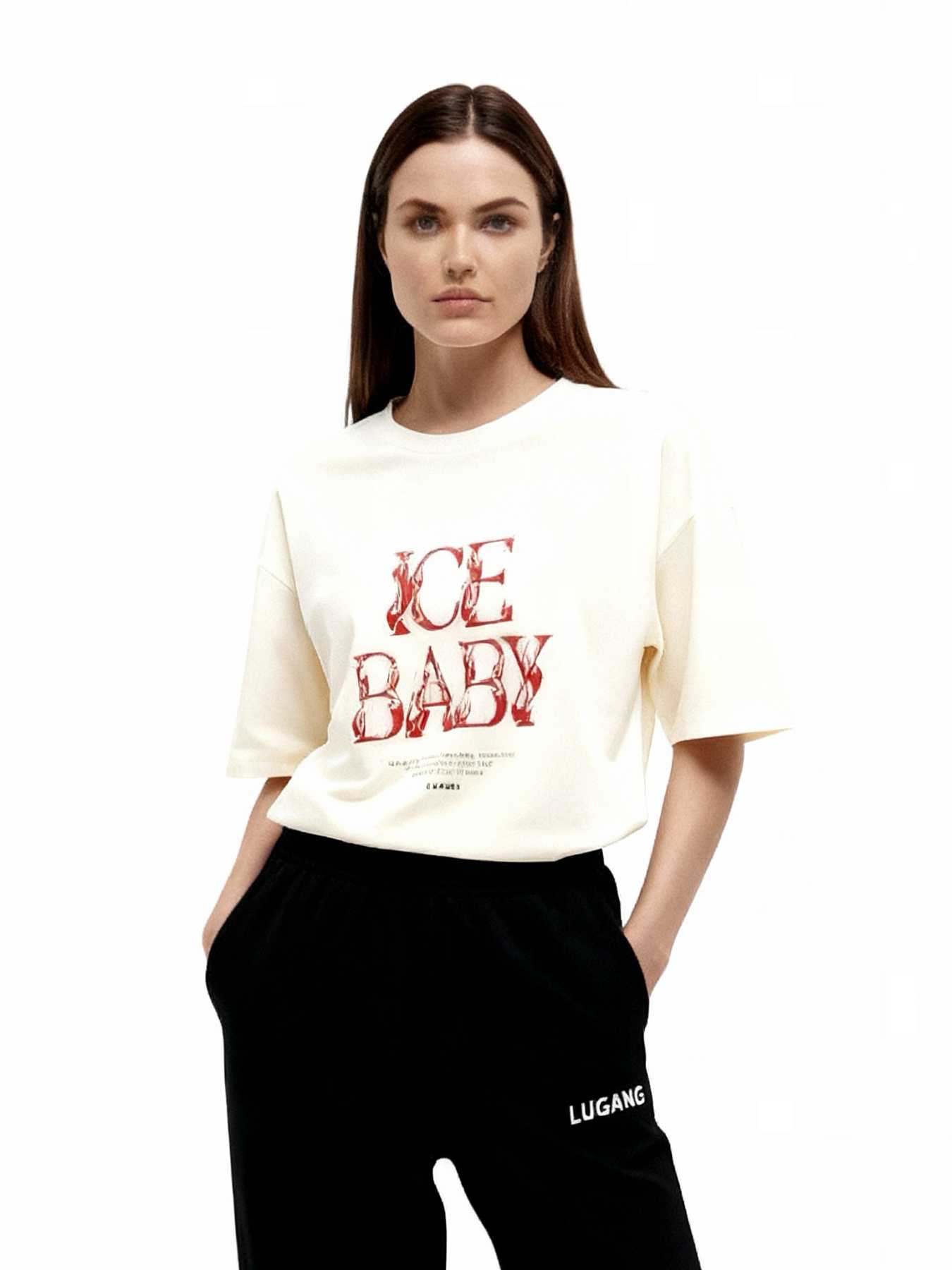 Футболка кремовая Ice Baby