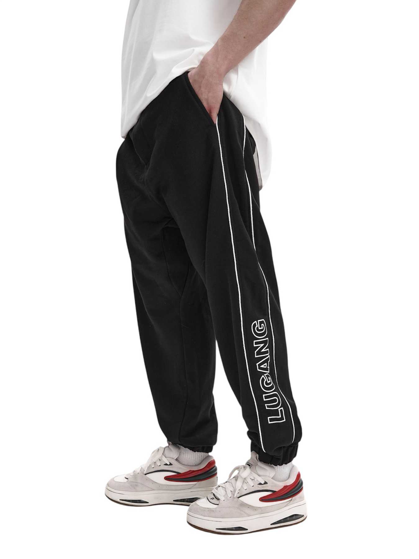 Брюки черные LUGANG