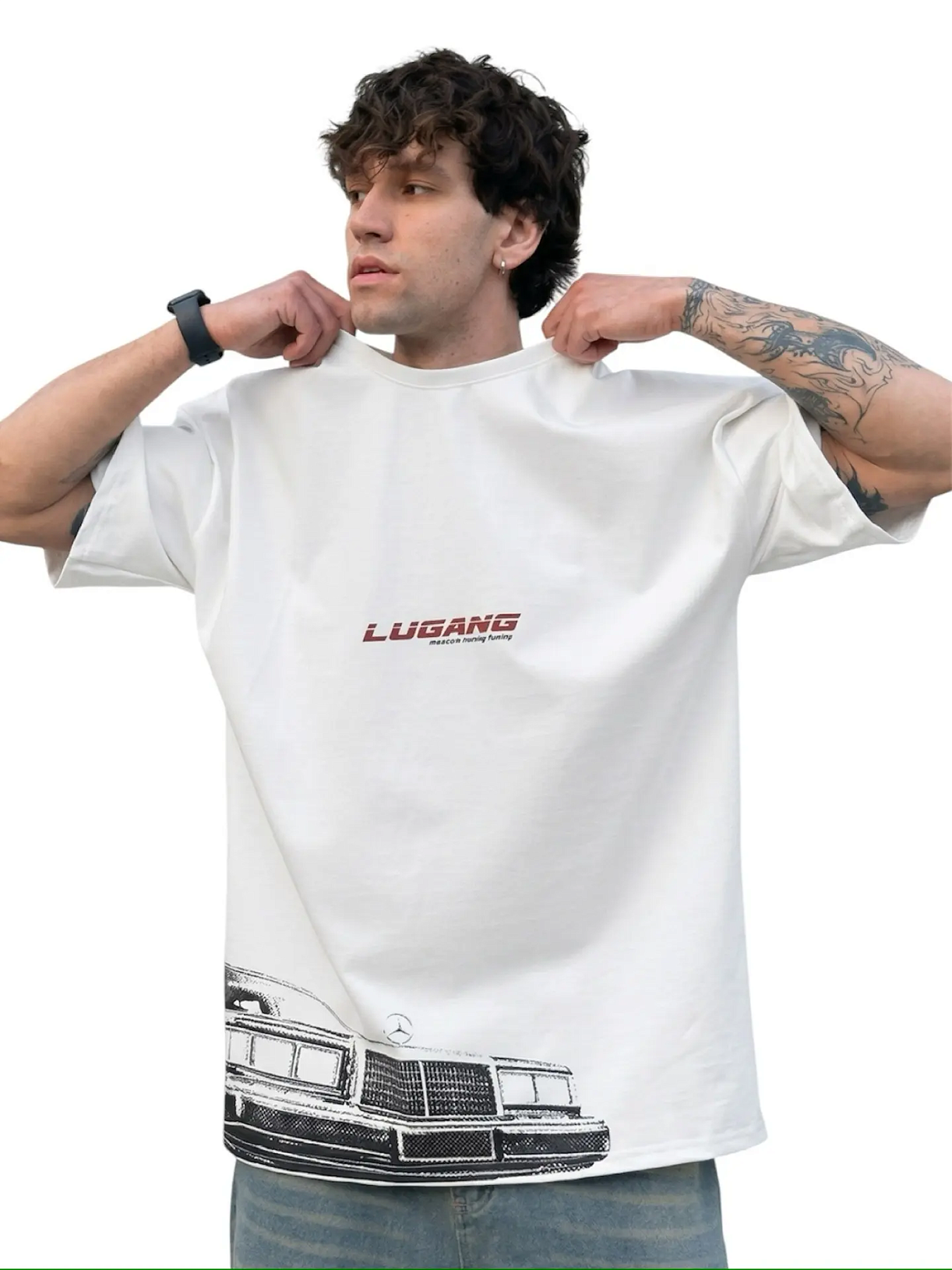 Футболка белая