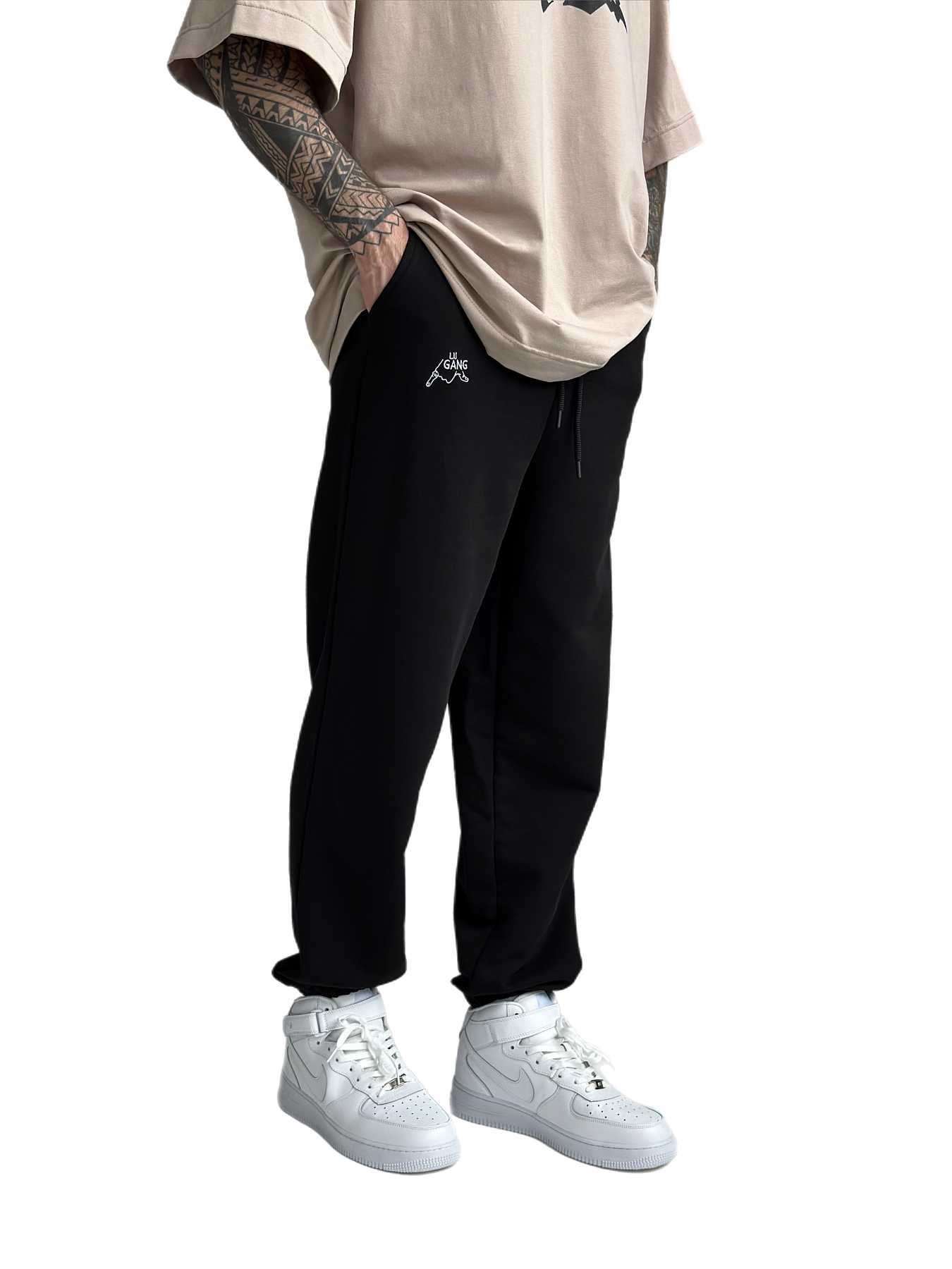 Брюки с лого