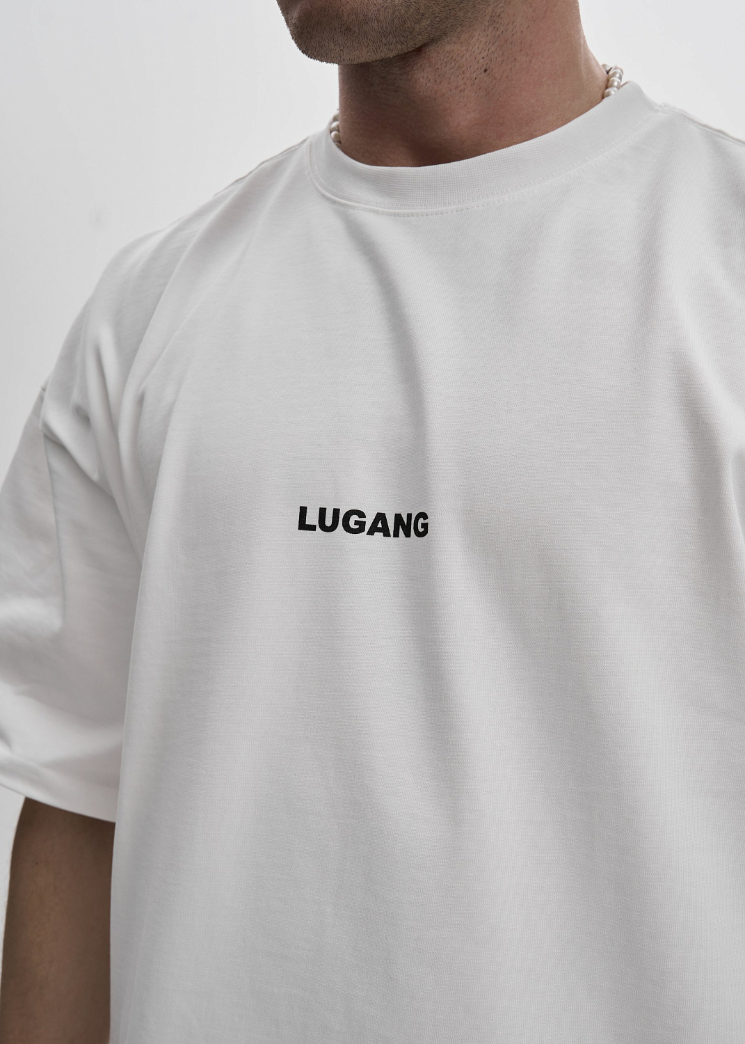 Футболка белая LUGANG